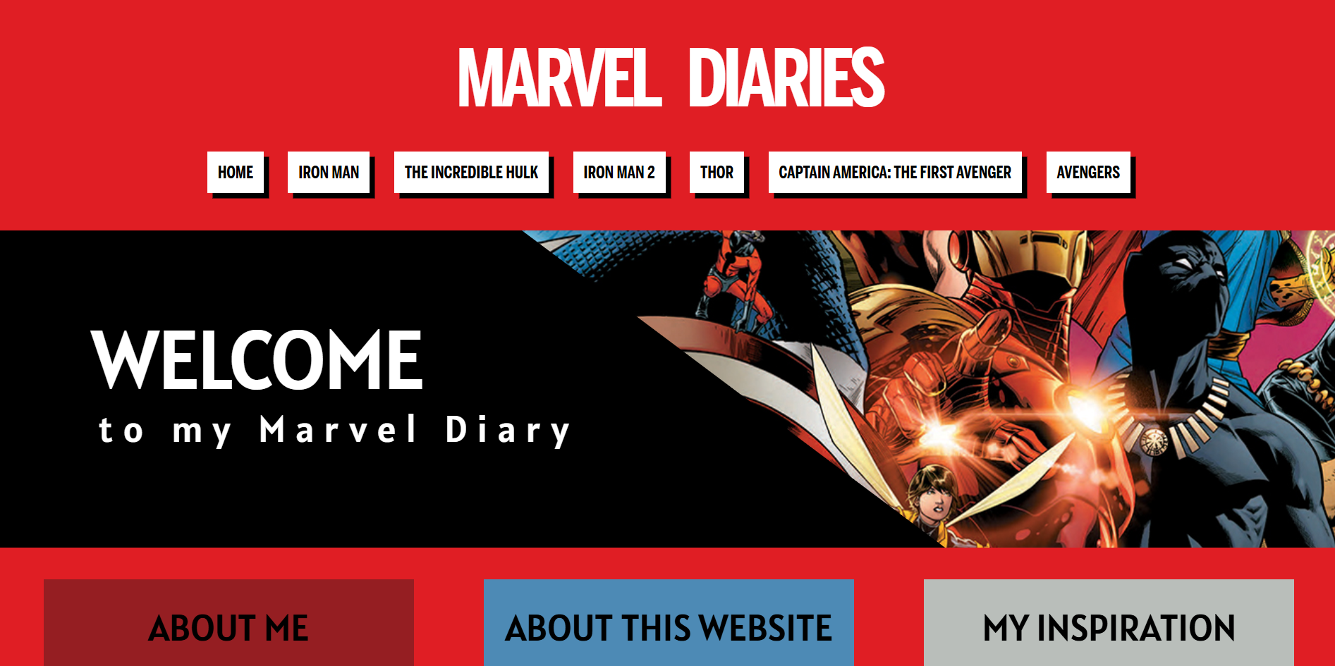 Marvel Diaries